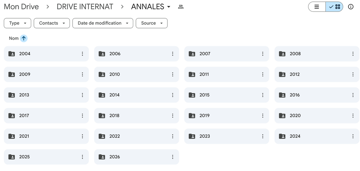 Pack Internat – Ebook + Drive de préparation