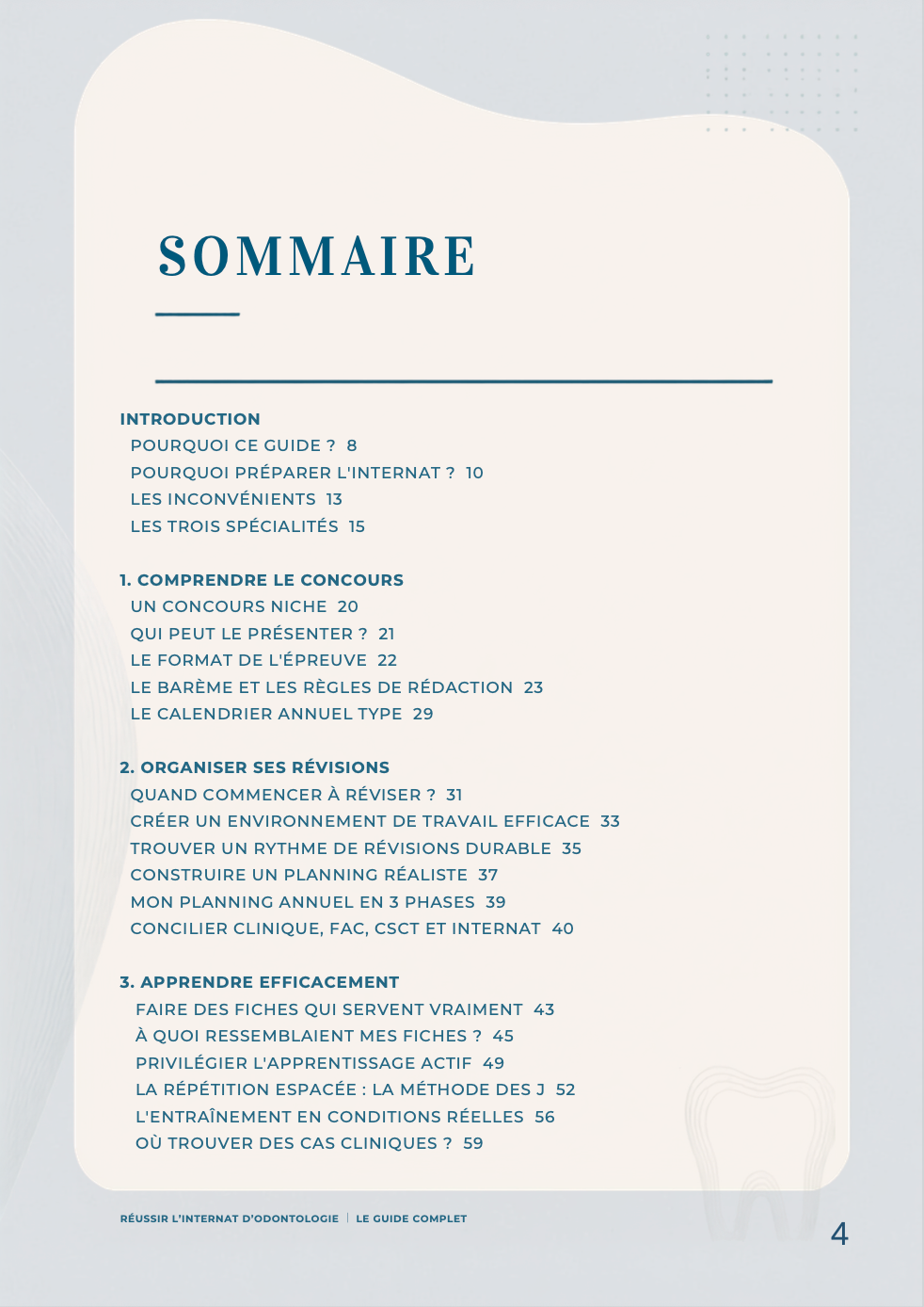 Réussir l’internat d’odontologie – Le guide complet